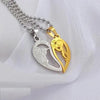 Broken Heart shape valentine locket